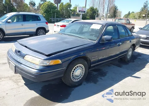 1992 Ford Crown Victoria S from USA, damaged, VIN 2FALP72W8NX236719